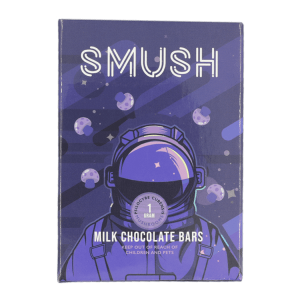 SMUSH - Milk Chocolate Bar | Shroom Gummies Canada