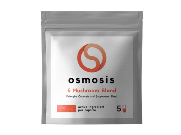 Osmosis 6 Mushroom Blend (5 Capsule Bags) | Shroom Gummies Canada