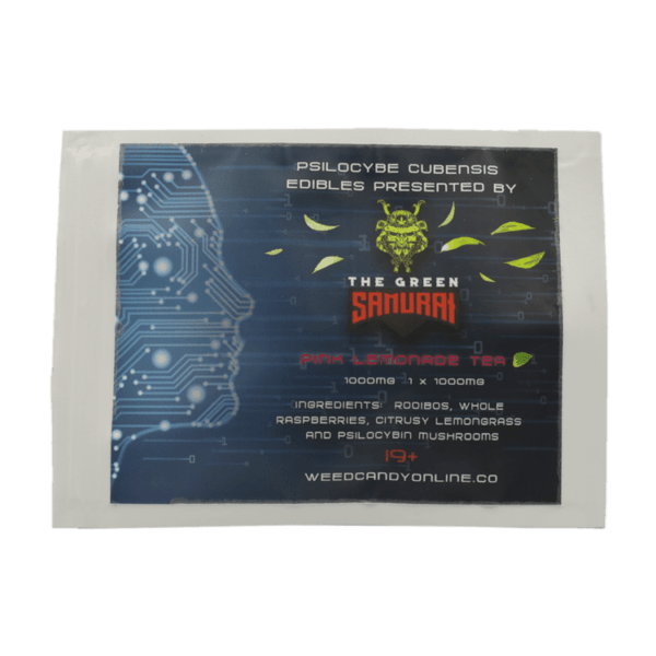 The Green Samurai - Pink Lemonade Tea - 1000mg | Shroom Gummies Canada