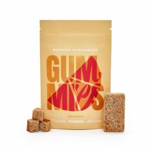 Euphoria Psychedelics – Orange Gummy 1000mg | Shroom Gummies Canada