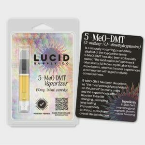 Lucid Supply Co. - 5-MeO DMT Vaporizer - 150mg/0.5mL cartridge | Shroom Gummies Canada