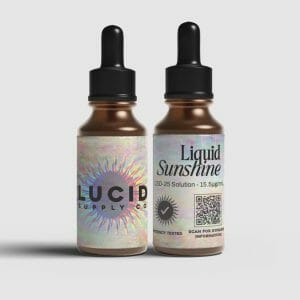 Lucid Supply Co. - LSD 25 Liquid Solution - 465μg - (15.5μg/ml) | Shroom Gummies Canada