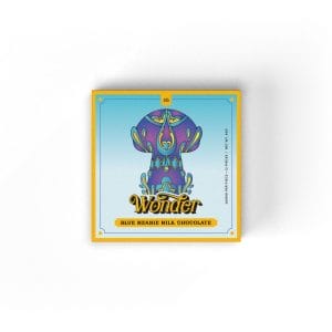 Wonder - Blue Meanies Chocolate Bar - Milk Chocolate | Shroom Gummies Canada