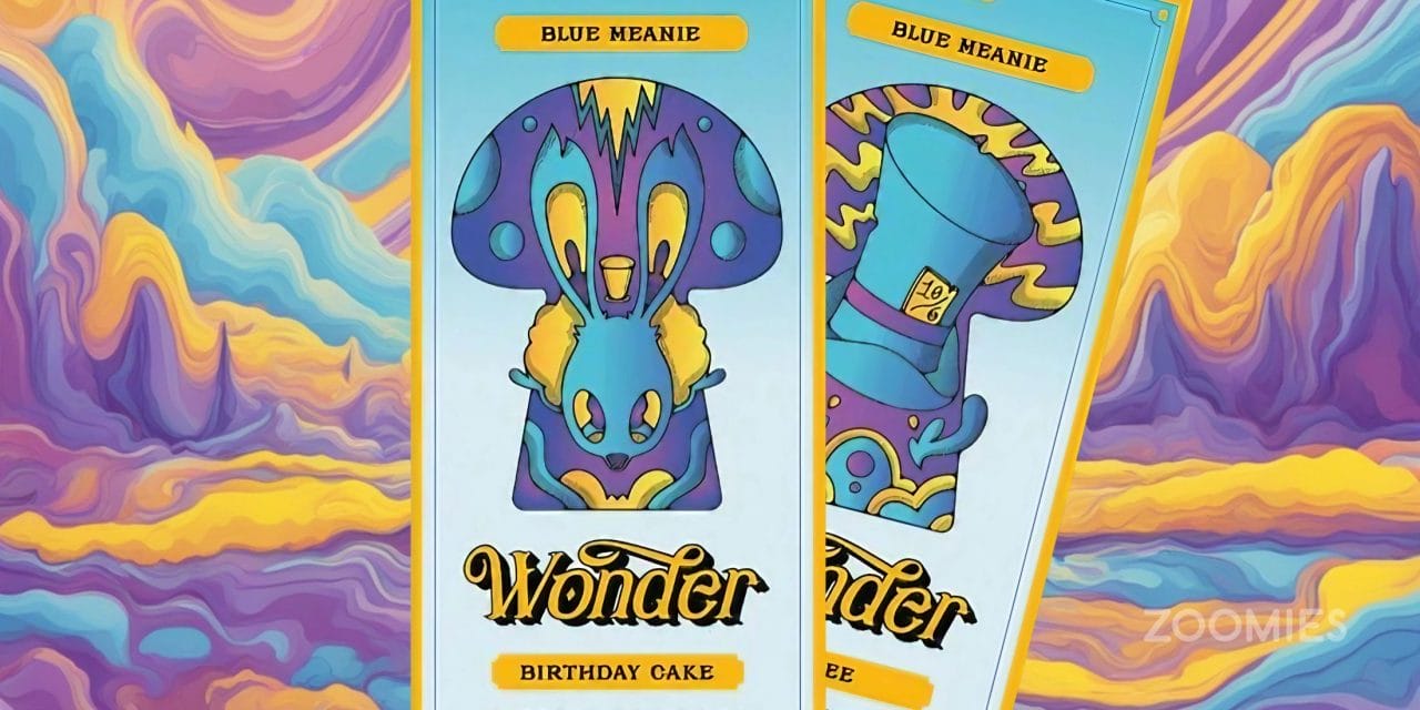 Wonder - Blue Meanies Chocolate Bar - Milk Chocolate | Shroom Gummies Canada